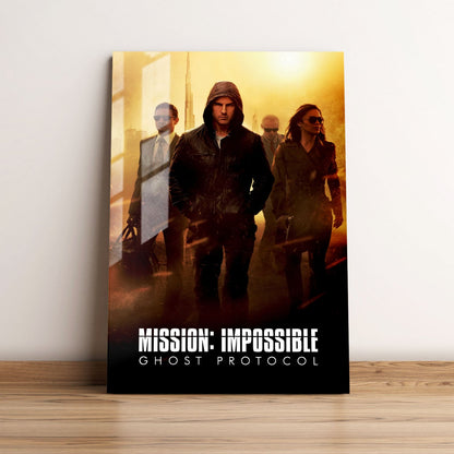 Mission Impossible - Ghost Protocol Movie Metal Poster