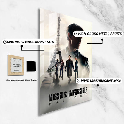 Flex Designs Metal Poster Mission Impossible - Fallout 16 x 24" Home Goods - Movie 2018 Movie Metal Poster