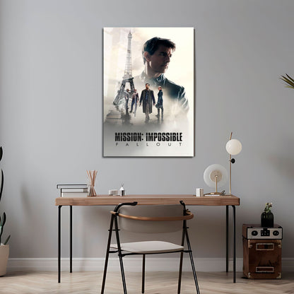 Flex Designs Metal Poster Mission Impossible - Fallout 24 x 36" Home Goods - Movie 2018 Movie Metal Poster