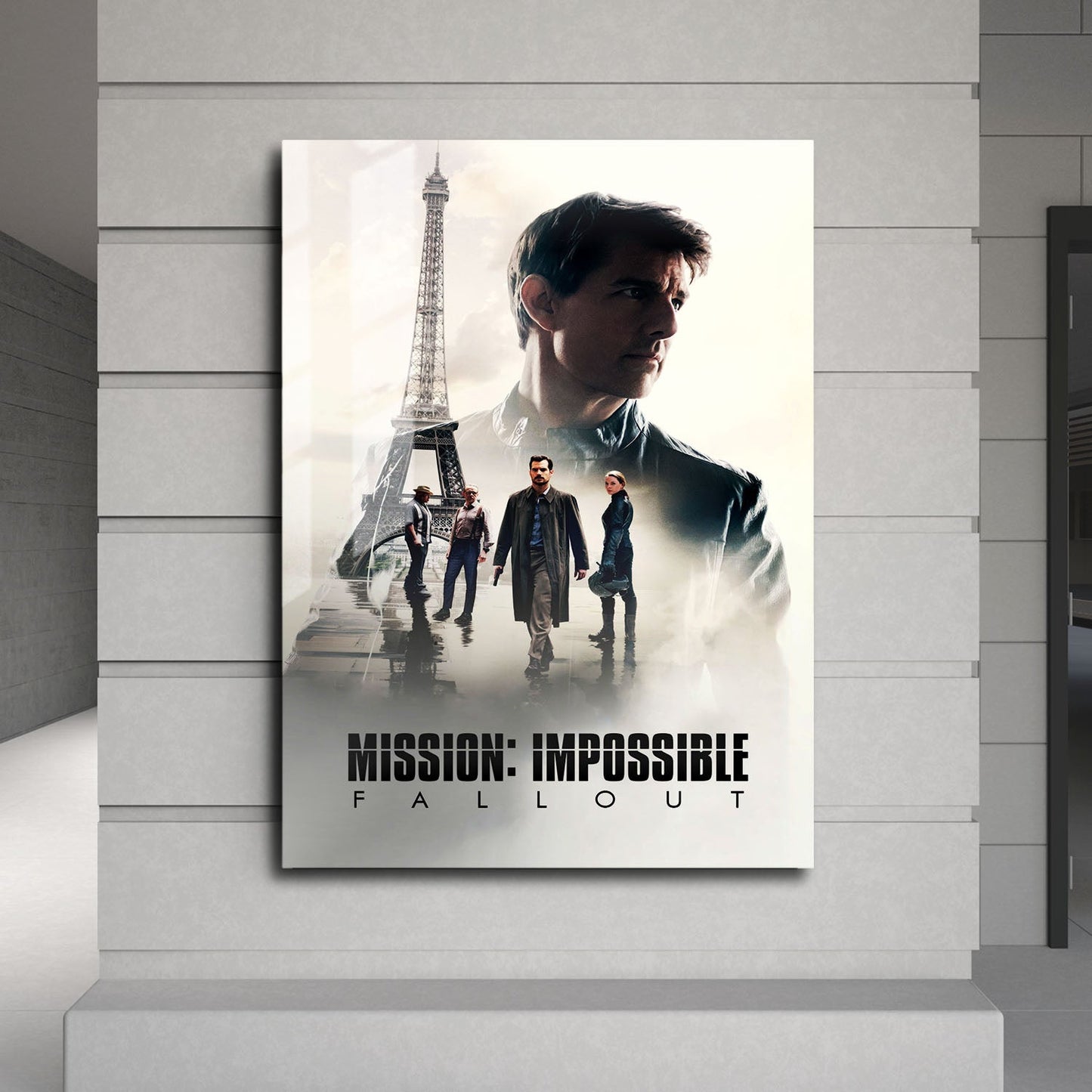 Flex Designs Metal Poster Mission Impossible - Fallout 24 x 36" Home Goods - Movie 2018 Movie Metal Poster
