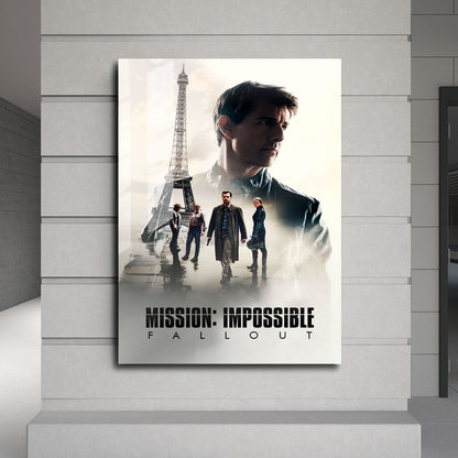 Flex Designs Metal Poster Mission Impossible - Fallout 24 x 36" Home Goods - Movie 2018 Movie Metal Poster