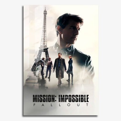 Flex Designs Metal Poster Mission Impossible - Fallout 11 x 17" Home Goods - Movie 2018 Movie Metal Poster