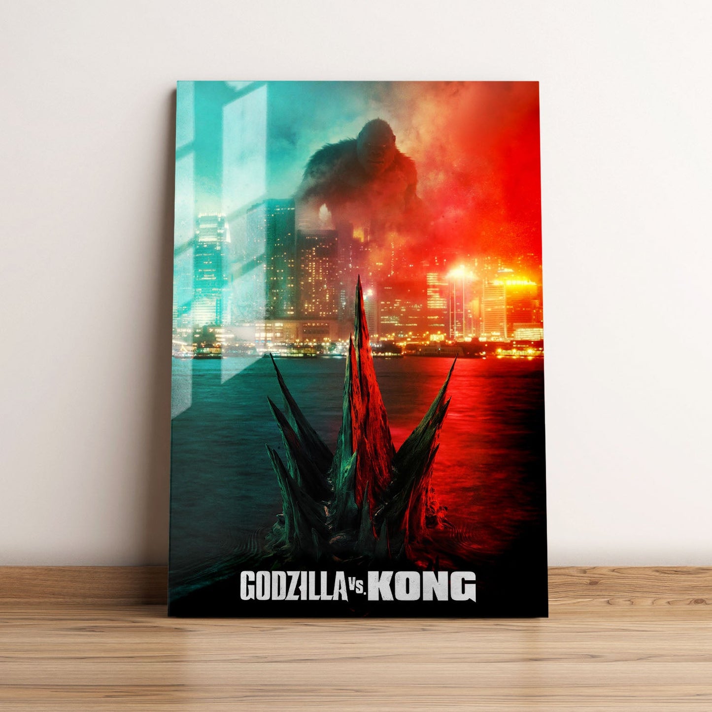 Godzilla vs Kong Movie Metal Poster