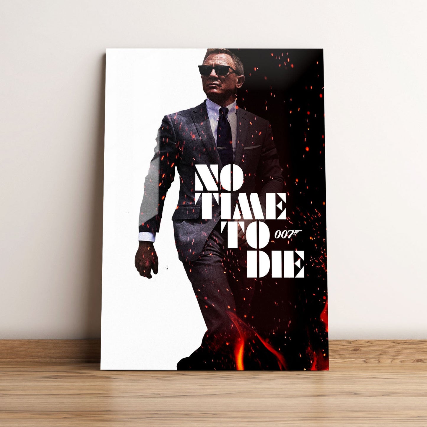 No Time to Die Cinematic Movie Metal Poster