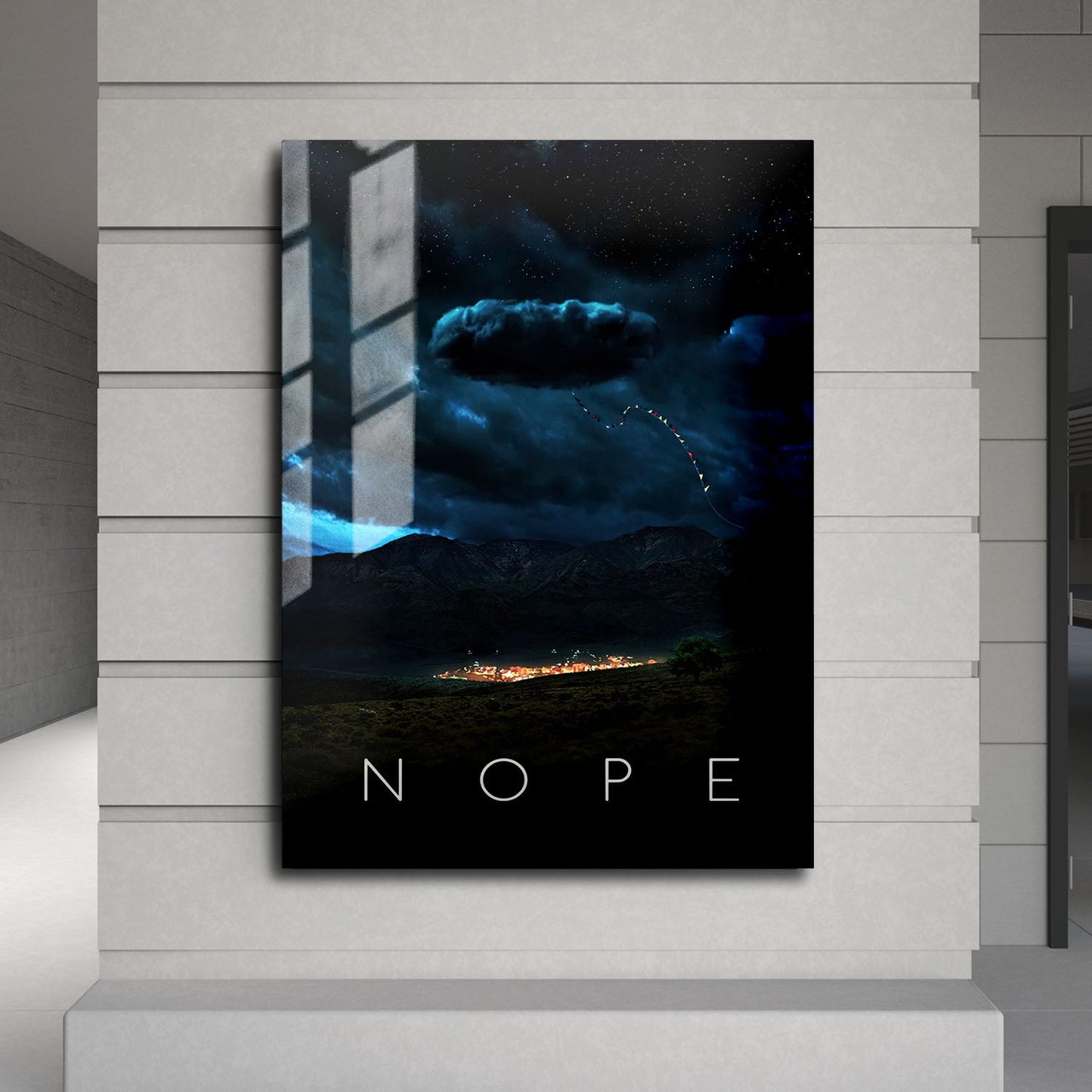 Flex Designs Metal Poster Nope 24 x 36" Home Goods - Movie 2022 Movie Metal Poster
