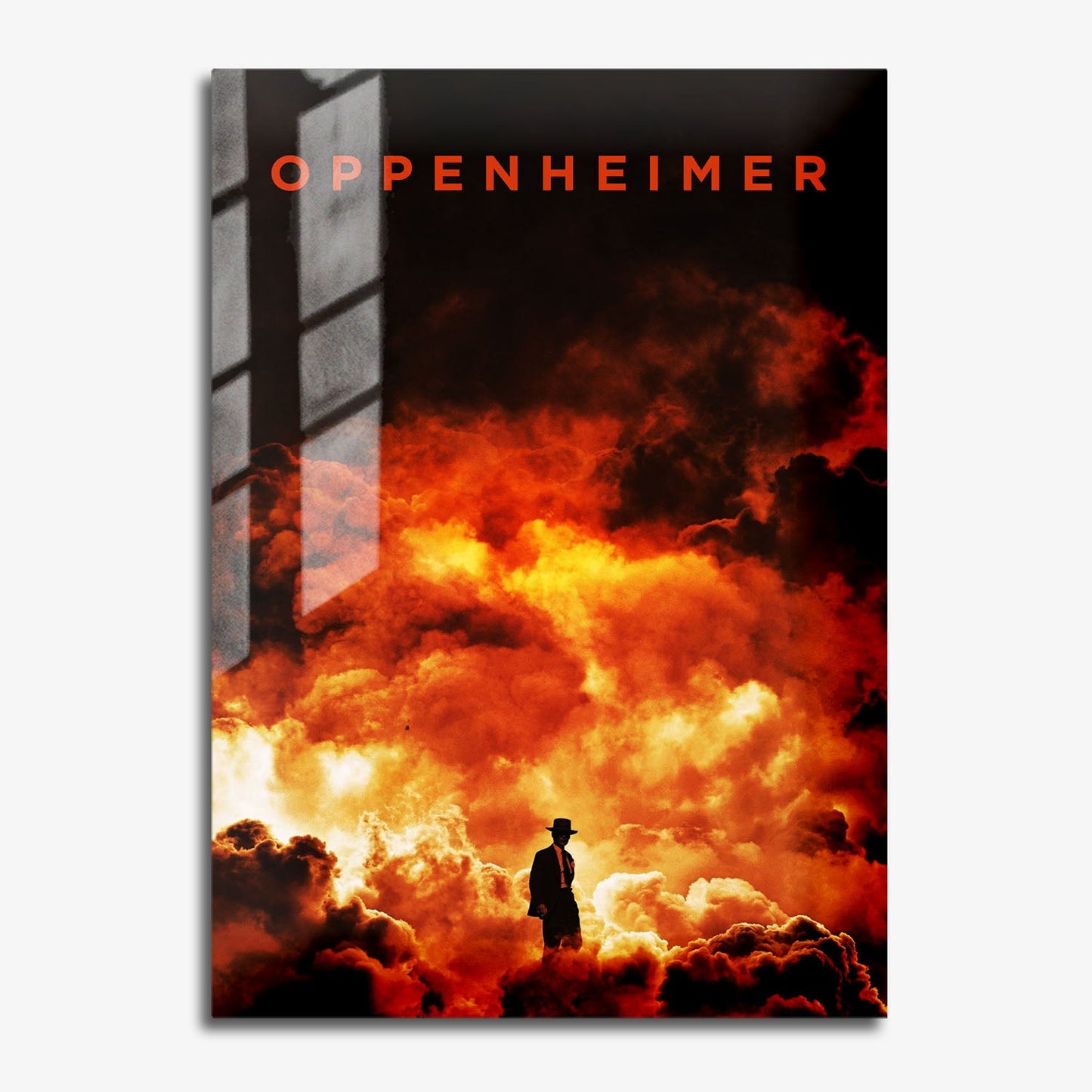 Flex Designs Metal Poster Oppenheimer Cinematic 11 x 17" Home Goods - Movie 2023 Movie Metal Poster