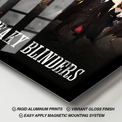 Flex Designs Metal Poster Peaky Blinders Theatrical 11 x 17" Home Goods - TV Show 2013 TV Show Metal Poster