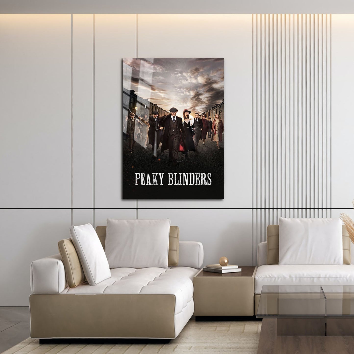 Flex Designs Metal Poster Peaky Blinders Theatrical 16 x 24" Home Goods - TV Show 2013 TV Show Metal Poster