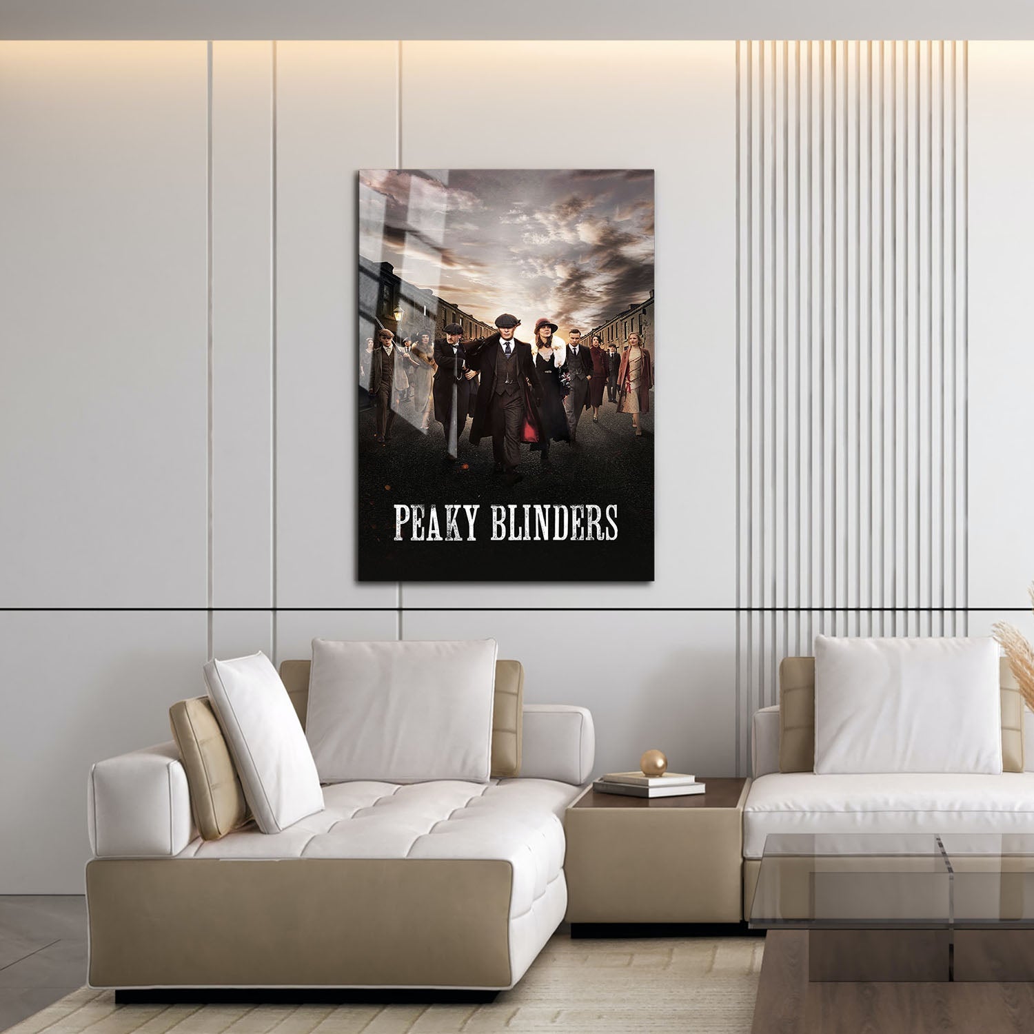 Flex Designs Metal Poster Peaky Blinders Theatrical 16 x 24" Home Goods - TV Show 2013 TV Show Metal Poster