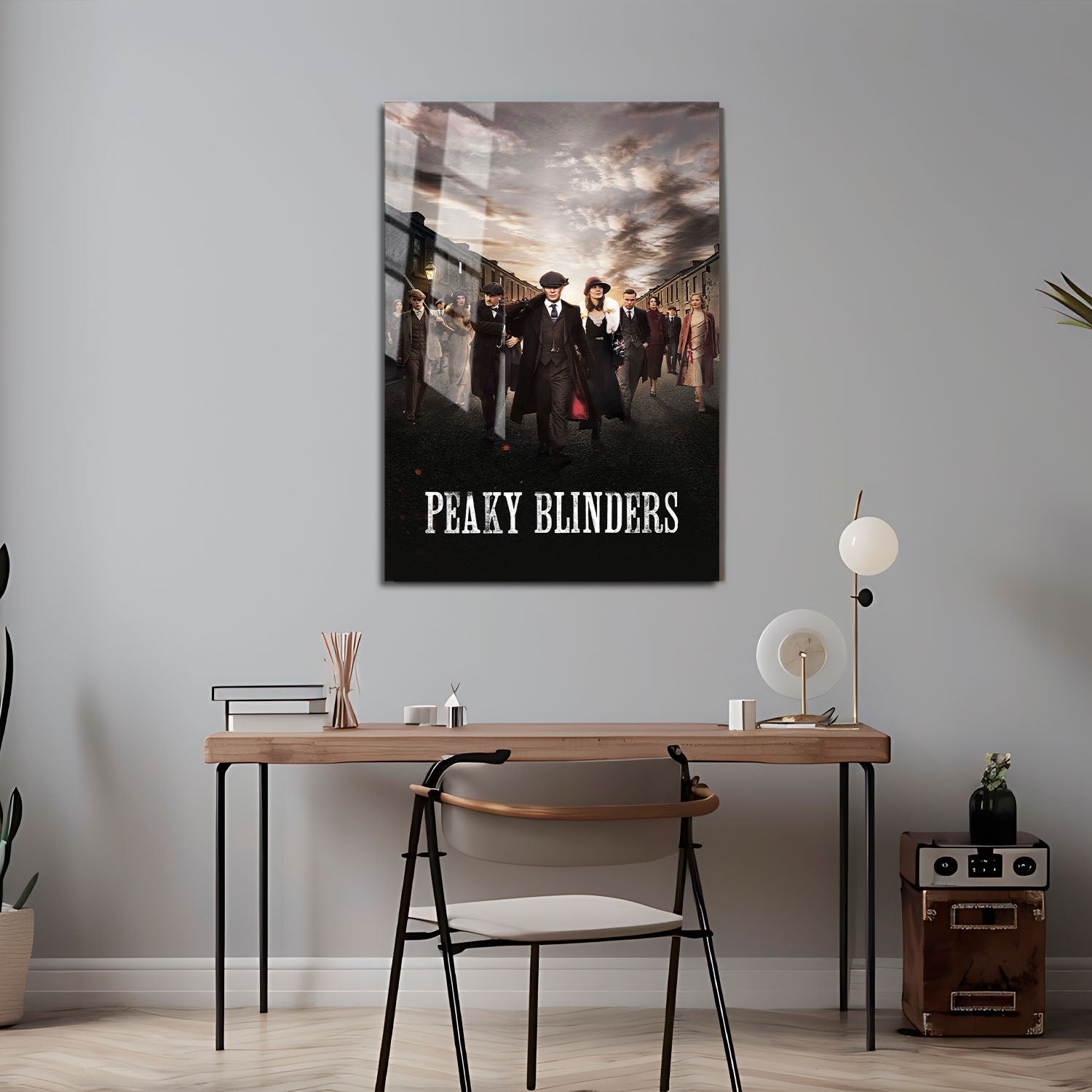 Flex Designs Metal Poster Peaky Blinders Theatrical 24 x 36" Home Goods - TV Show 2013 TV Show Metal Poster