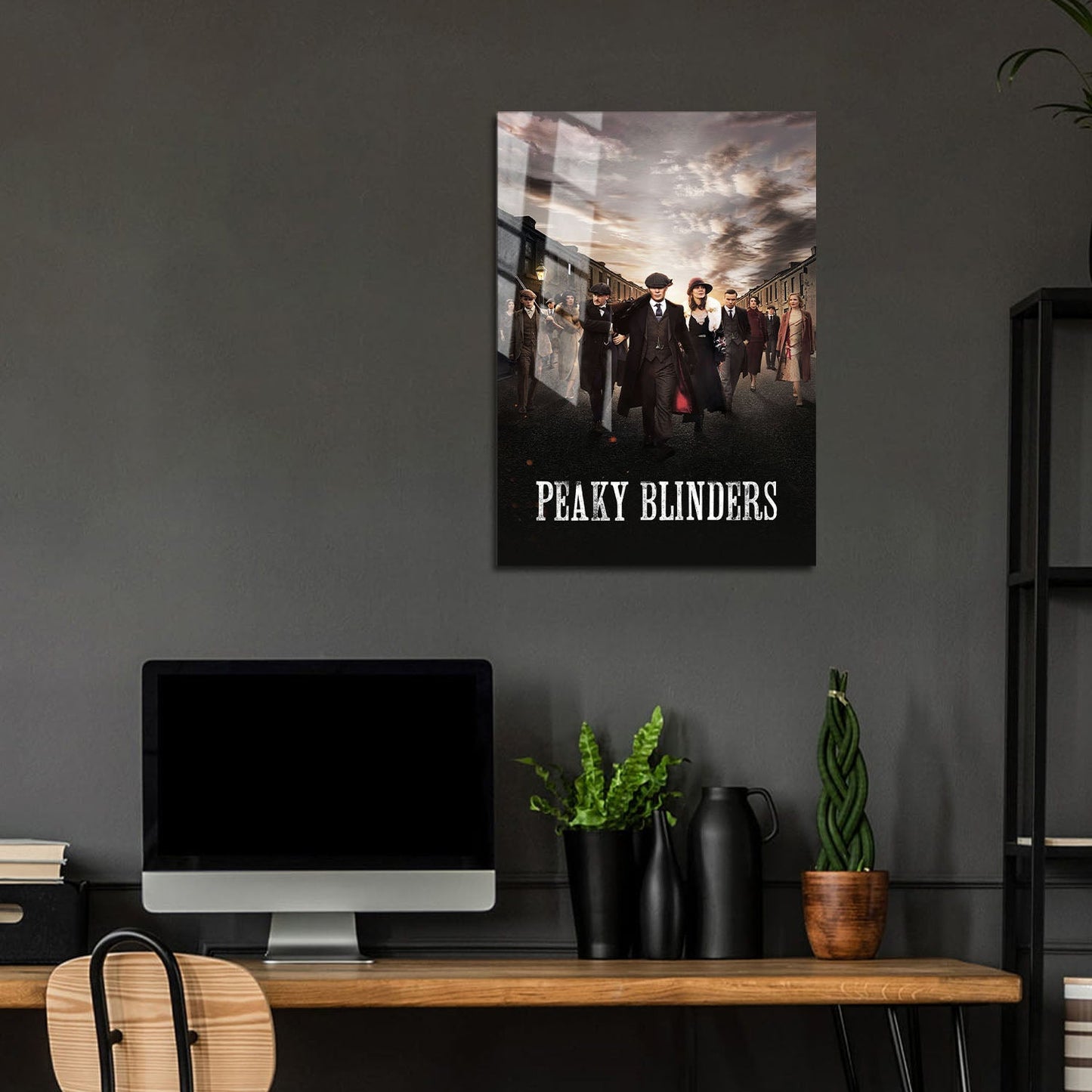 Flex Designs Metal Poster Peaky Blinders Theatrical 5 x 7" Home Goods - TV Show 2013 TV Show Metal Poster
