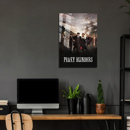 Flex Designs Metal Poster Peaky Blinders Theatrical 5 x 7" Home Goods - TV Show 2013 TV Show Metal Poster