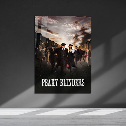 Flex Designs Metal Poster Peaky Blinders Theatrical 5 x 7" Home Goods - TV Show 2013 TV Show Metal Poster