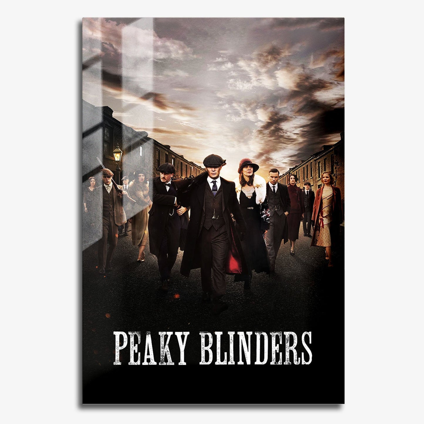 Flex Designs Metal Poster Peaky Blinders Theatrical 11 x 17" Home Goods - TV Show 2013 TV Show Metal Poster