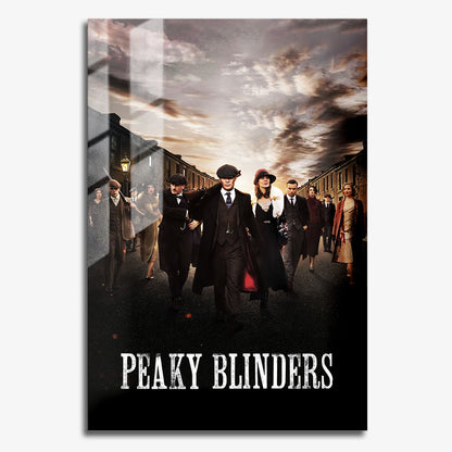 Flex Designs Metal Poster Peaky Blinders Theatrical 11 x 17" Home Goods - TV Show 2013 TV Show Metal Poster