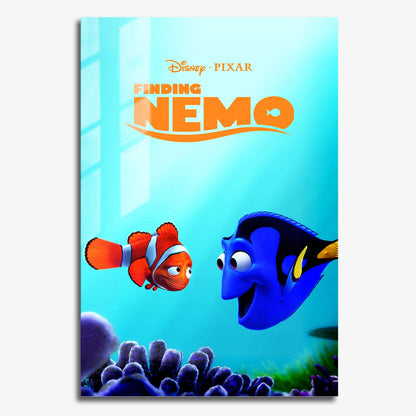 Flex Designs Metal Poster Finding Nemo 11 x 17" Home Goods - Movie 2003 Movie Metal Poster