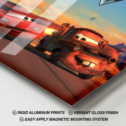 Flex Designs Metal Poster Cars 2 11 x 17" Home Goods - Movie 2011 Movie Metal Poster