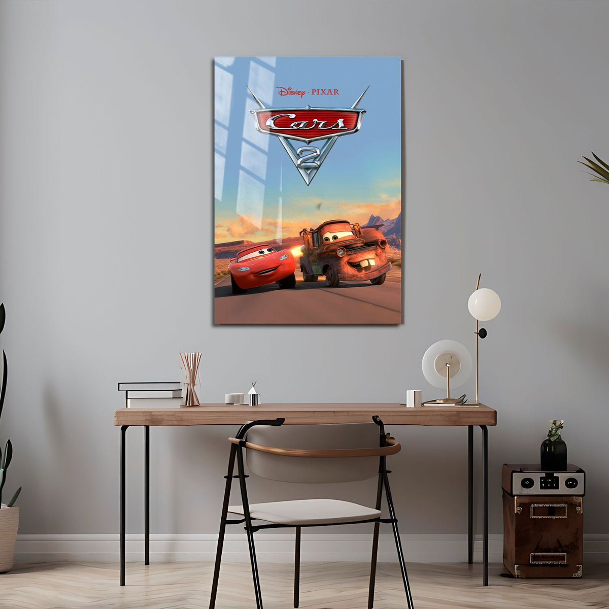 Flex Designs Metal Poster Cars 2 24 x 36" Home Goods - Movie 2011 Movie Metal Poster
