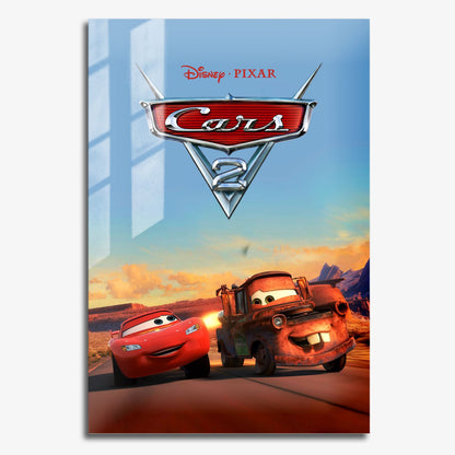 Flex Designs Metal Poster Cars 2 11 x 17" Home Goods - Movie 2011 Movie Metal Poster