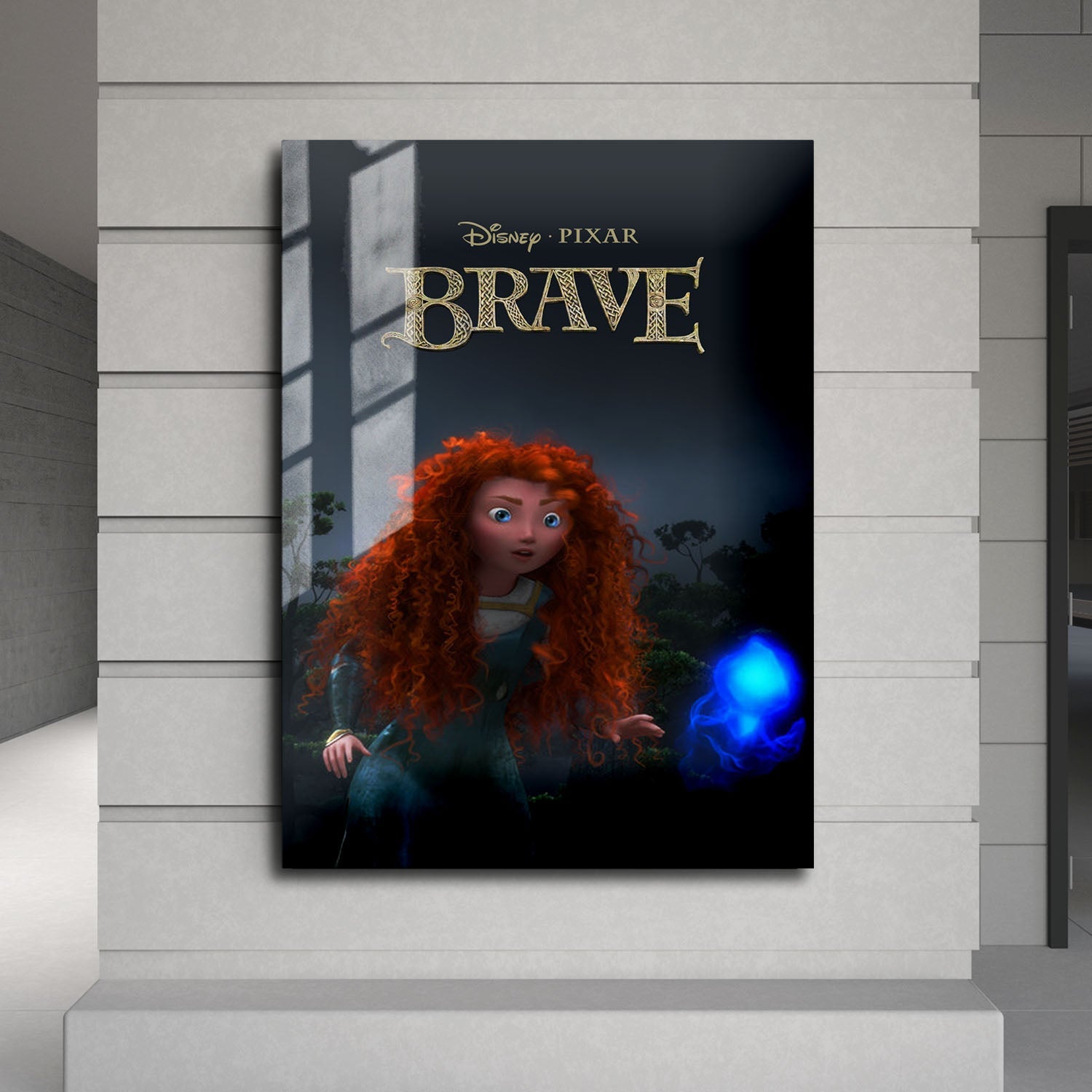 Flex Designs Metal Poster Brave 24 x 36" Home Goods - Movie 2012 Movie Metal Poster