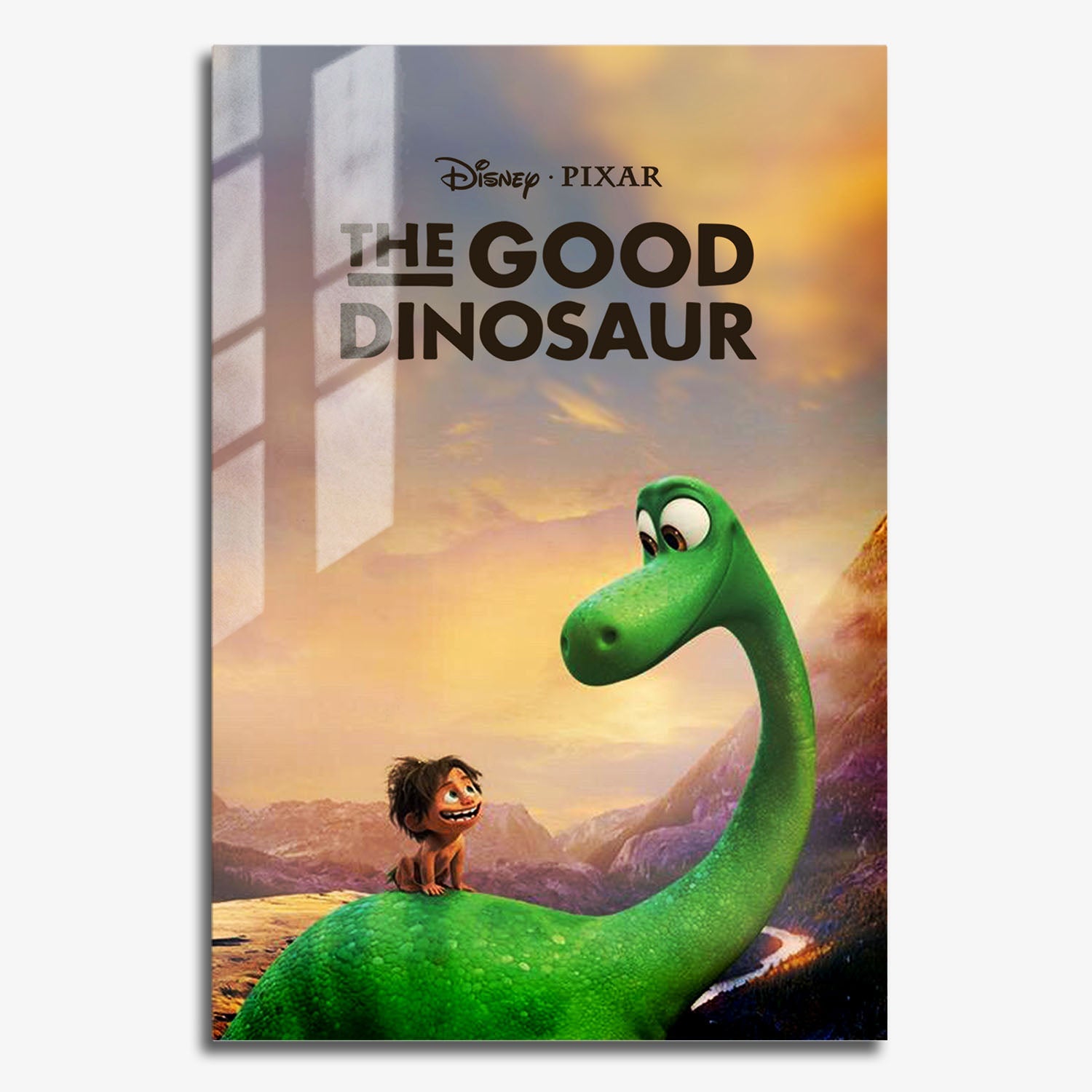 Flex Designs Metal Poster The Good Dinosaur 11 x 17" Home Goods - Movie 2015 Movie Metal Poster