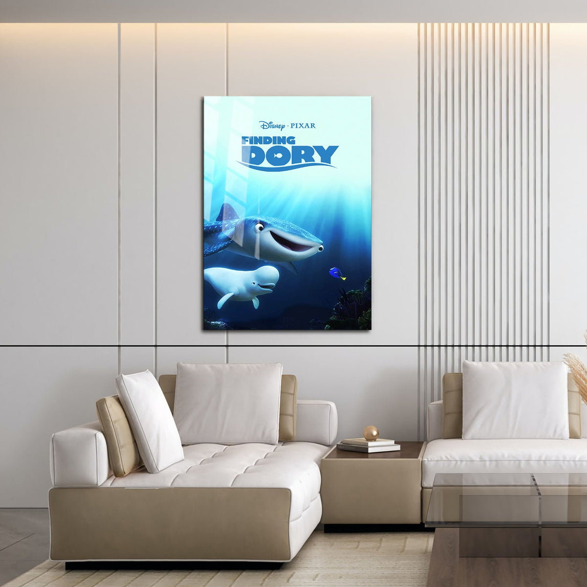 Flex Designs Metal Poster Finding Dory 16 x 24" Home Goods - Movie 2016 Movie Metal Poster