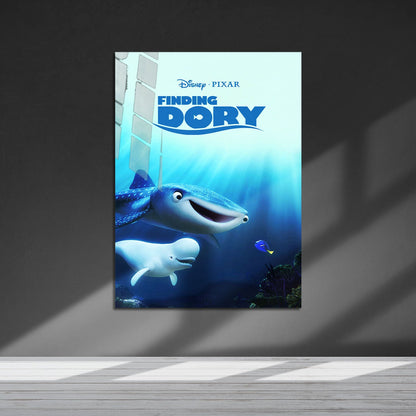 Flex Designs Metal Poster Finding Dory 5 x 7" Home Goods - Movie 2016 Movie Metal Poster