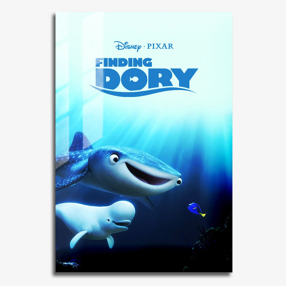 Flex Designs Metal Poster Finding Dory 11 x 17" Home Goods - Movie 2016 Movie Metal Poster