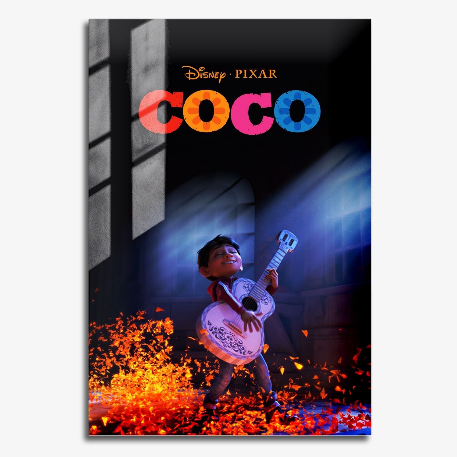 Flex Designs Metal Poster Coco 11 x 17" Home Goods - Movie 2017 Movie Metal Poster