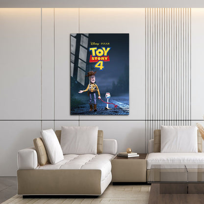 Flex Designs Metal Poster Toy Story 4 16 x 24" Home Goods - Movie 2019 Movie Metal Poster