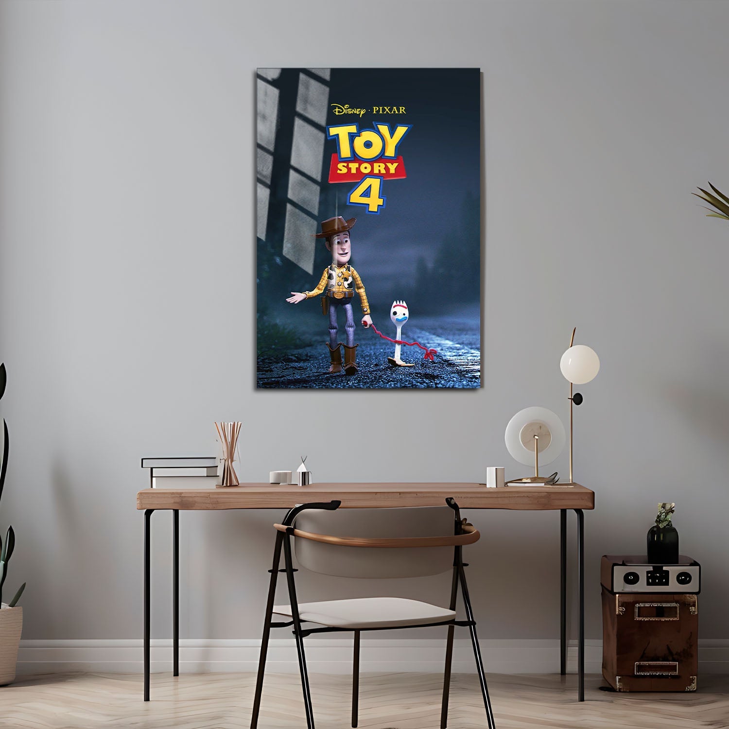 Flex Designs Metal Poster Toy Story 4 24 x 36" Home Goods - Movie 2019 Movie Metal Poster
