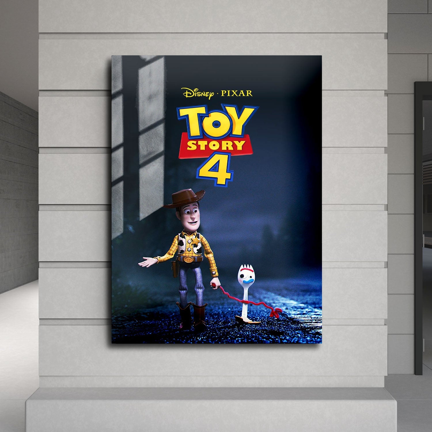 Flex Designs Metal Poster Toy Story 4 24 x 36" Home Goods - Movie 2019 Movie Metal Poster