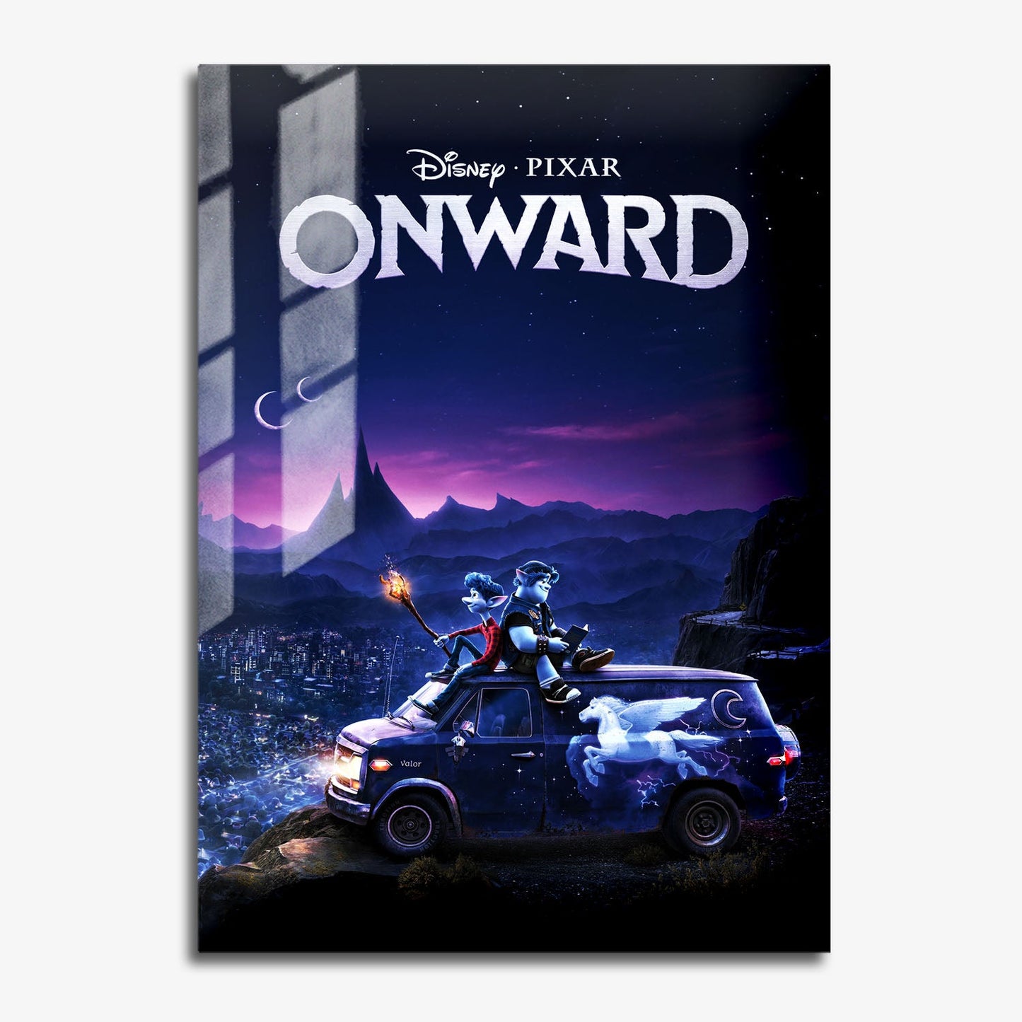 Flex Designs Metal Poster Onward 11 x 17" Home Goods - Movie 2020 Movie Metal Poster