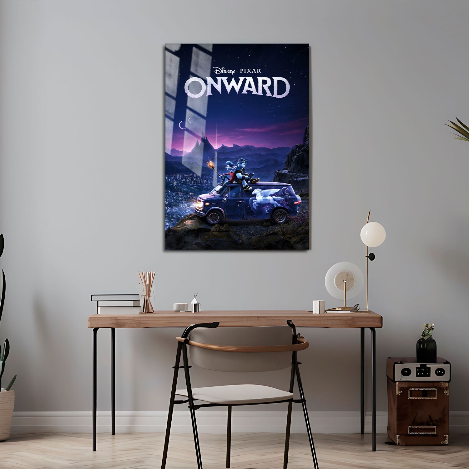Flex Designs Metal Poster Onward 24 x 36" Home Goods - Movie 2020 Movie Metal Poster