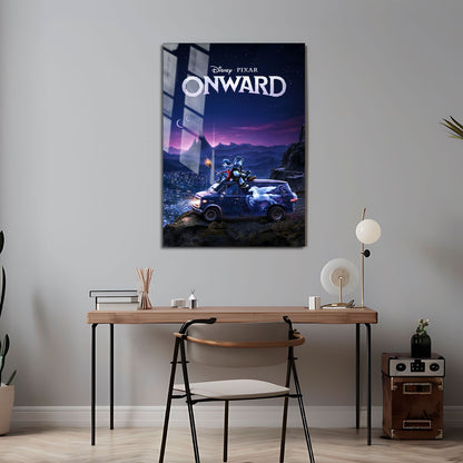 Flex Designs Metal Poster Onward 24 x 36" Home Goods - Movie 2020 Movie Metal Poster