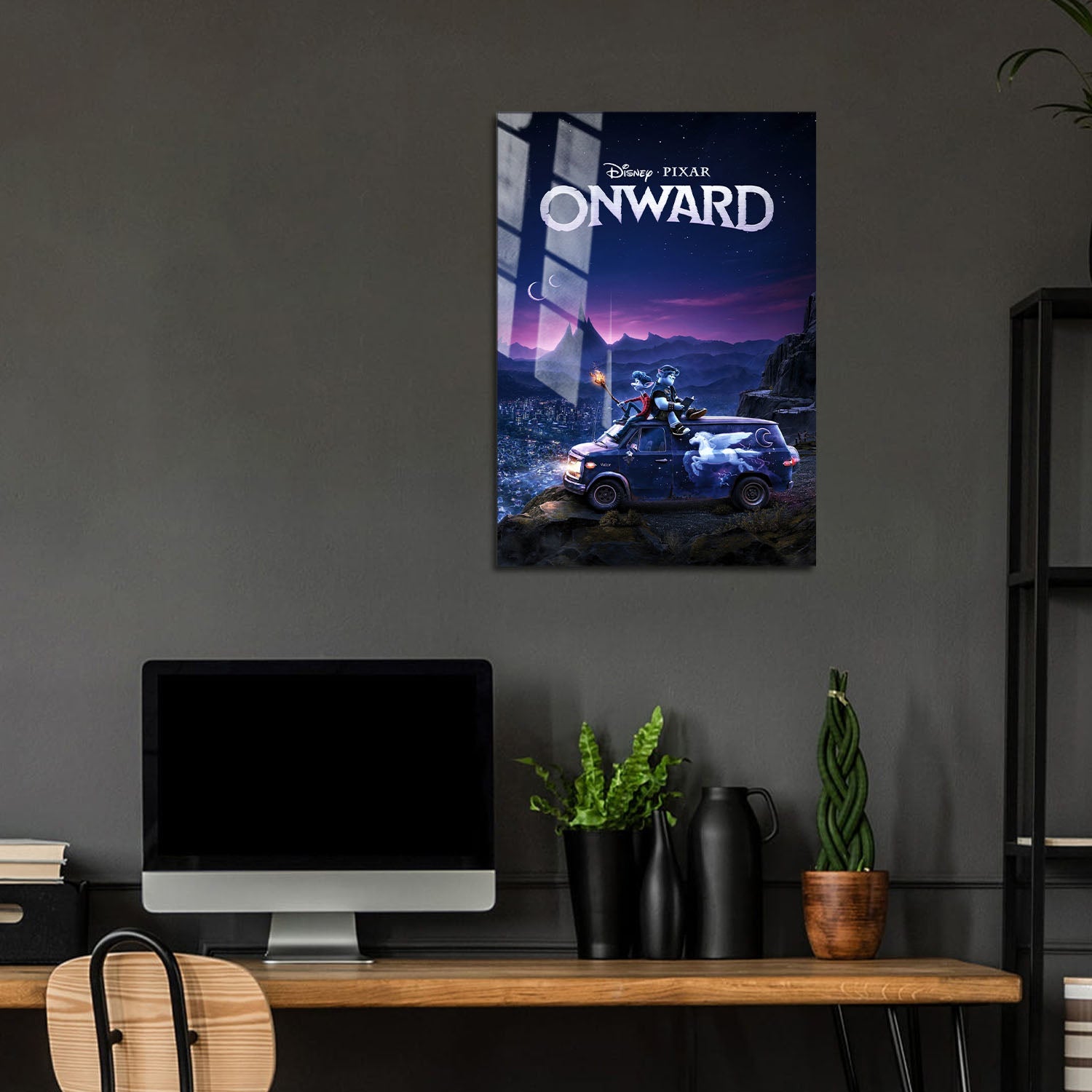 Flex Designs Metal Poster Onward 5 x 7" Home Goods - Movie 2020 Movie Metal Poster