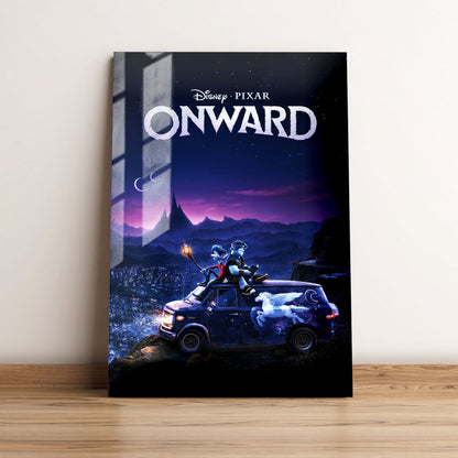 Onward Movie Metal Poster