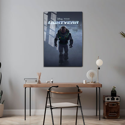 Flex Designs Metal Poster Lightyear 24 x 36" Home Goods - Movie 2022 Movie Metal Poster