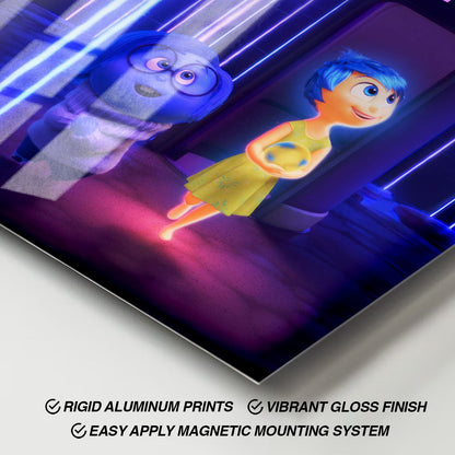 Flex Designs Metal Poster Inside Out 2 11 x 17" Home Goods - Movie 2024 Movie Metal Poster