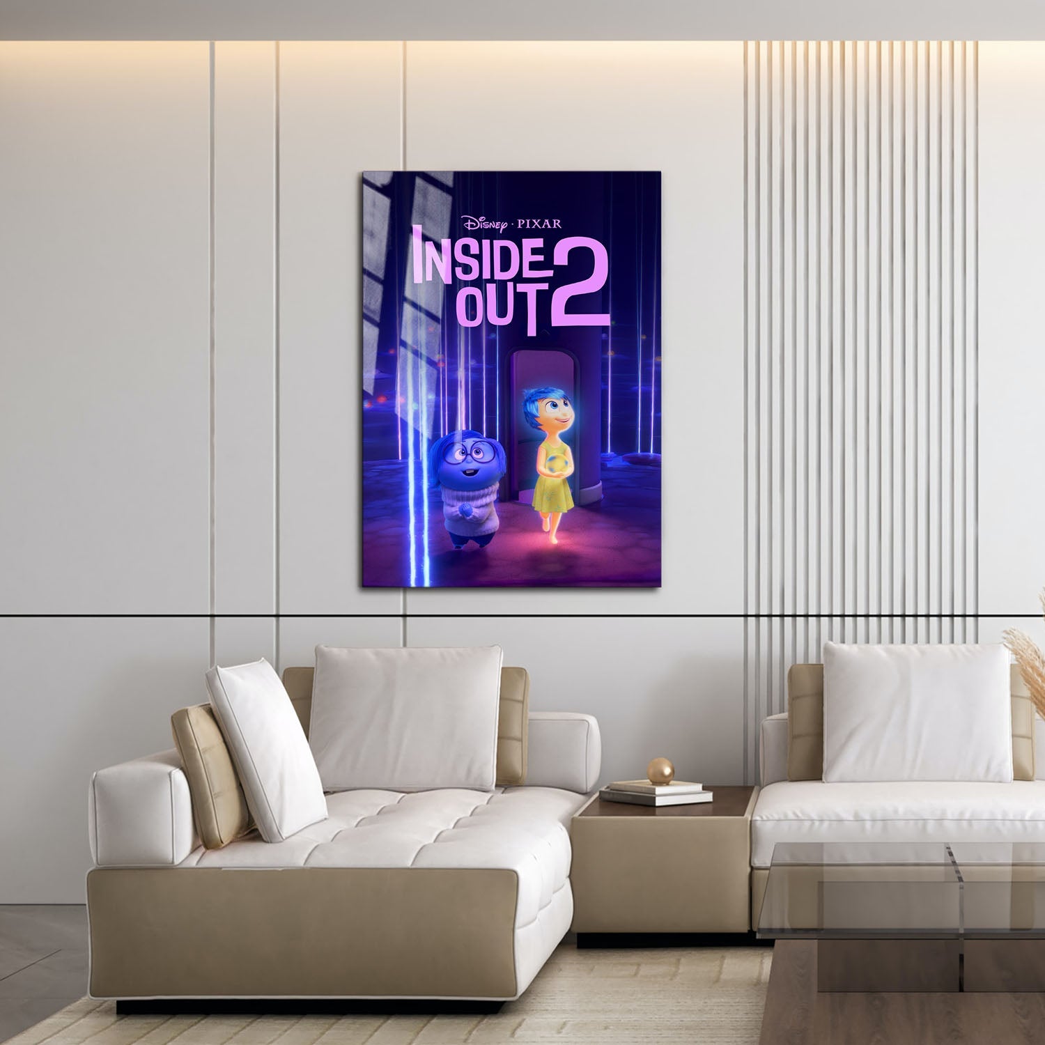 Flex Designs Metal Poster Inside Out 2 16 x 24" Home Goods - Movie 2024 Movie Metal Poster