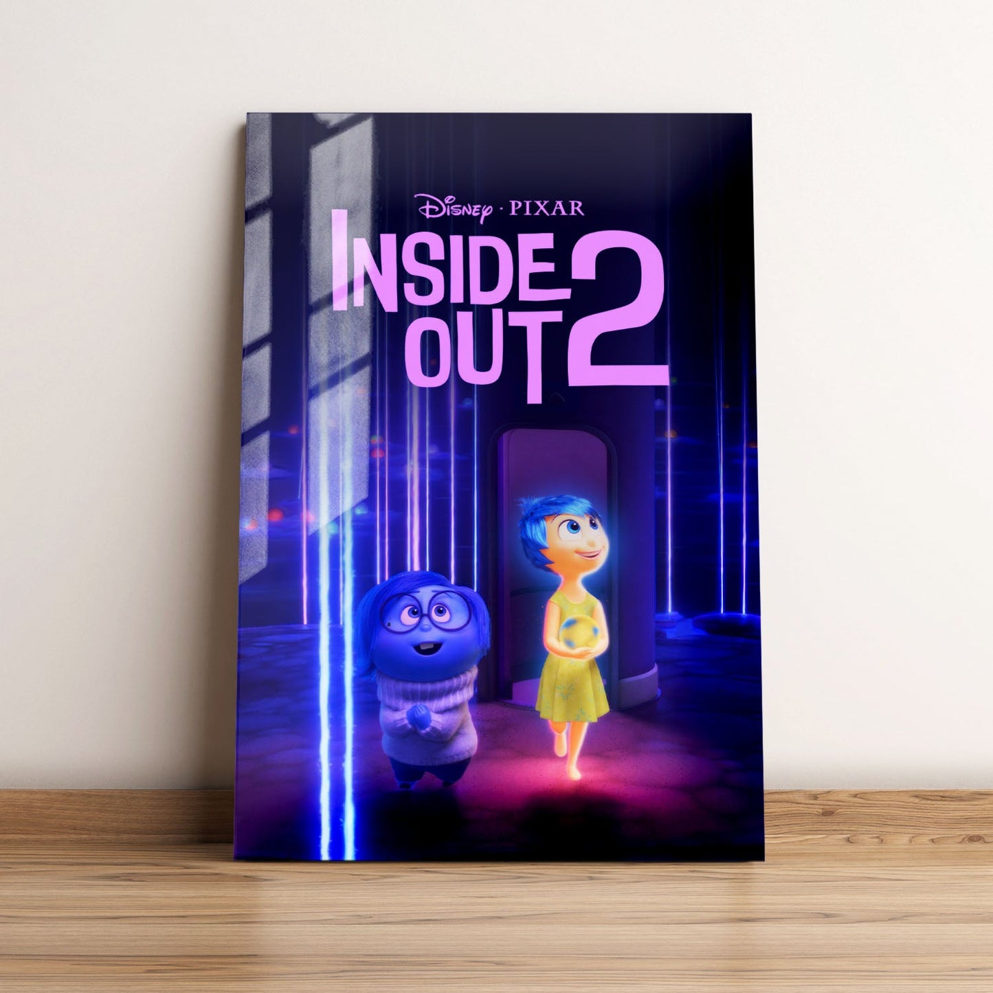 Inside Out 2 Movie Metal Poster