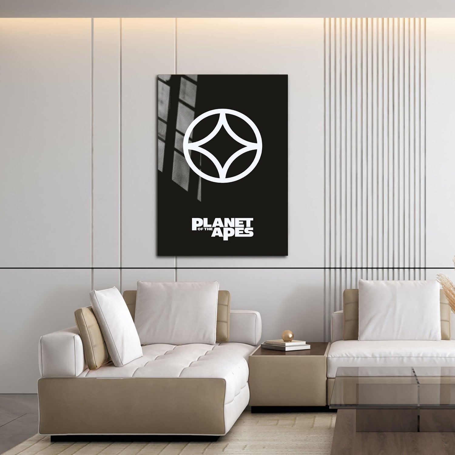 Flex Designs Metal Poster Planet of the Apes Franchise 16 x 24" Home Goods - Movie  Movie Metal Poster