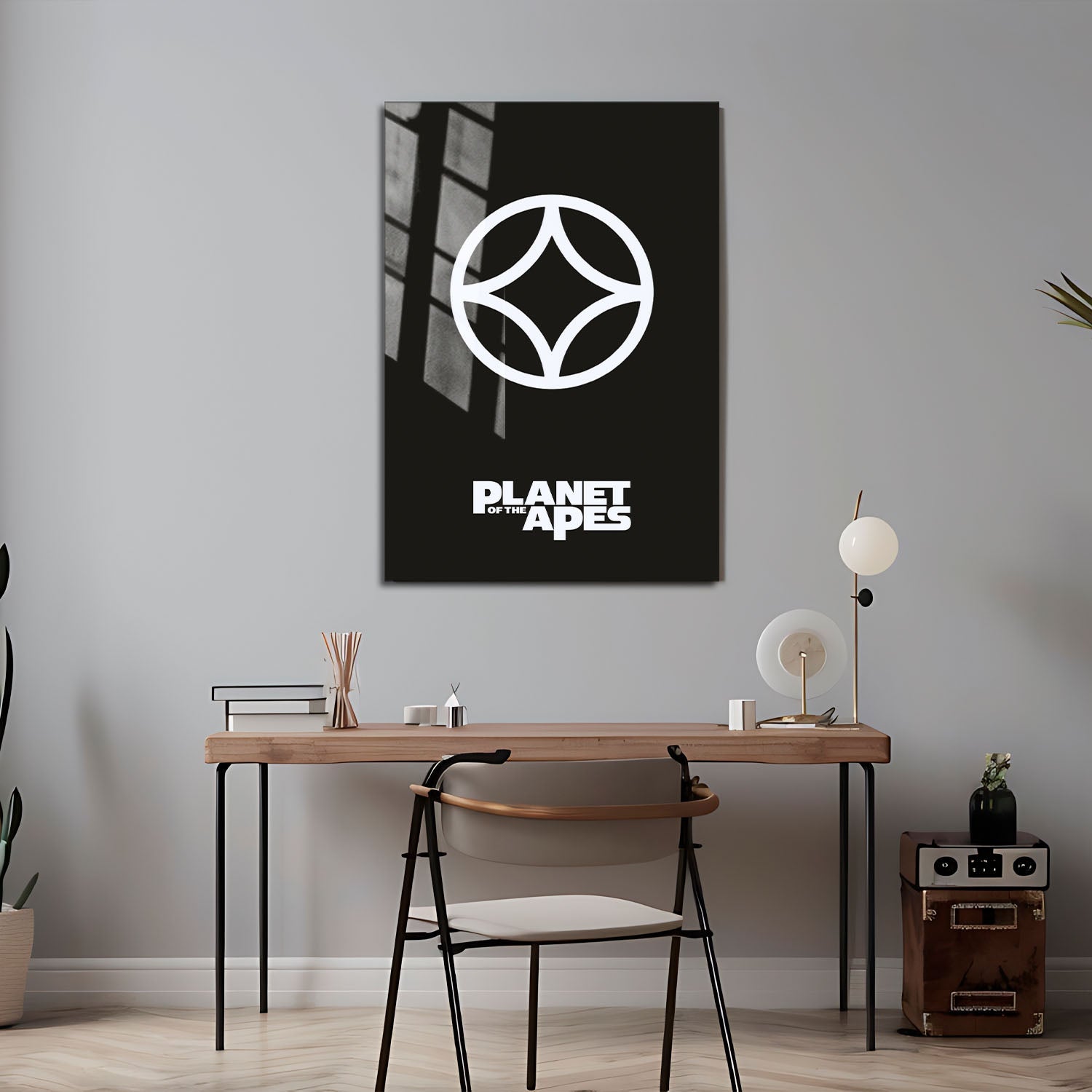 Flex Designs Metal Poster Planet of the Apes Franchise 24 x 36" Home Goods - Movie  Movie Metal Poster
