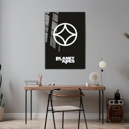 Flex Designs Metal Poster Planet of the Apes Franchise 24 x 36" Home Goods - Movie  Movie Metal Poster