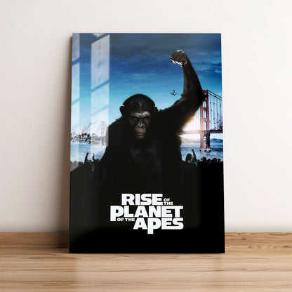 Rise of the Planet of the Apes Movie Metal Poster