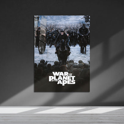 Flex Designs Metal Poster War for the Planet of the Apes 5 x 7" Home Goods - Movie 2017 Movie Metal Poster