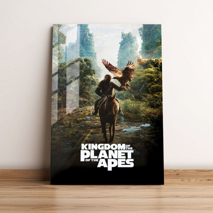 Kingdom of the Planet of the Apes Movie Metal Poster