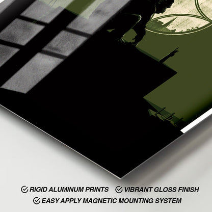Flex Designs Metal Poster Rise of the Planet of the Apes Minimalist 11 x 17" Home Goods - Movie 2011 Movie Metal Poster