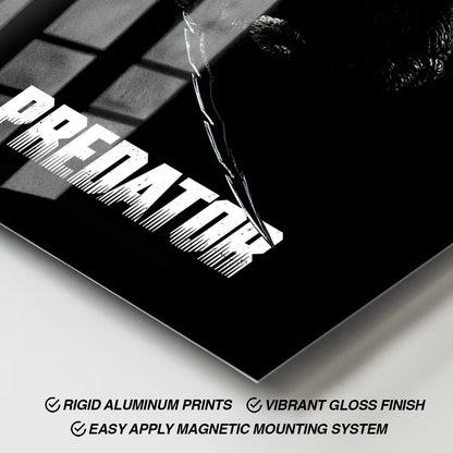 Flex Designs Metal Poster Predator Franchise 11 x 17" Home Goods - Movie  Movie Metal Poster