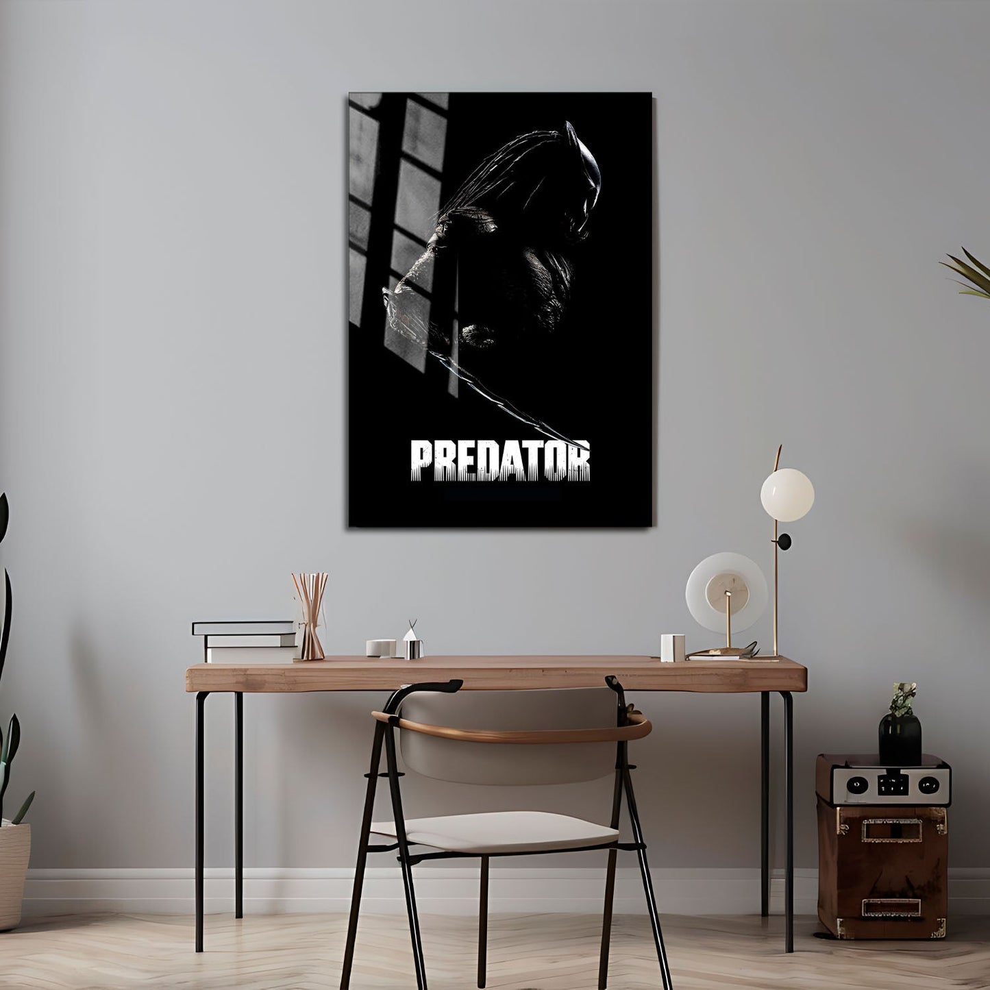 Flex Designs Metal Poster Predator Franchise 24 x 36" Home Goods - Movie  Movie Metal Poster